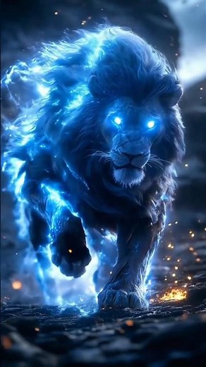 Lions Walking on Fire! Incredible Footage You Can’t Miss! 🦁🔥 #Wildlife #AmazingNature
