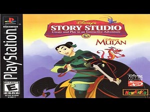 Disney's Animated StoryBook Mulan (PS1) | Full Walkthrough / Longplay