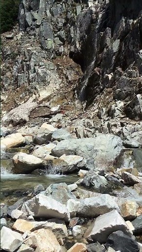 Debris Field Snowshoe Falls Ravine | Denny Creek Trail | Washington State #nature #waterfall #hiking