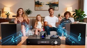 SONRU Bluetooth 6.0 Receiver, Bluetooth Adapter for Old Receiver, Low Latency, 24-Hour Battery Life with AUX 3.5mm/RCA, HiFi Wireless Audio Adapter for Speakers/Home Music Streaming Stereo System