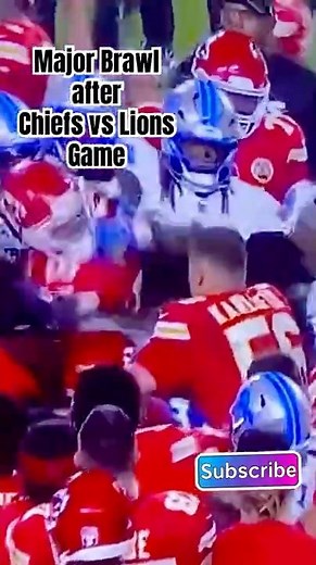 NFL Brawl! 🚨 JUJU SMACKED engineered by Brian Branch in UFC-Style Post-Game! Chiefs vs Lions FIGHT!