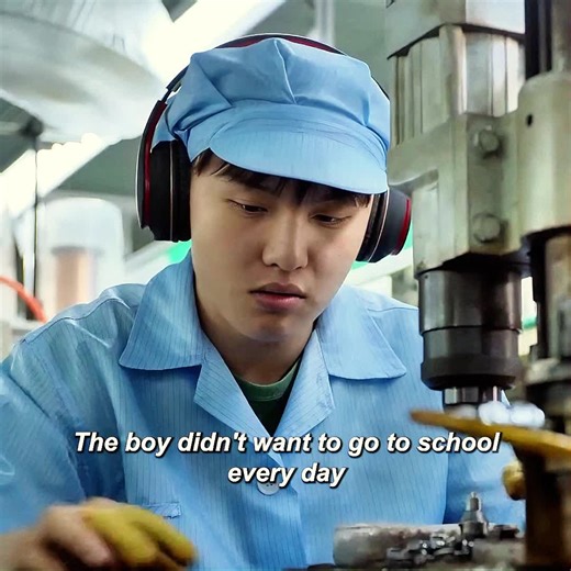 The Boy's Journey from School to Factory Apprentice