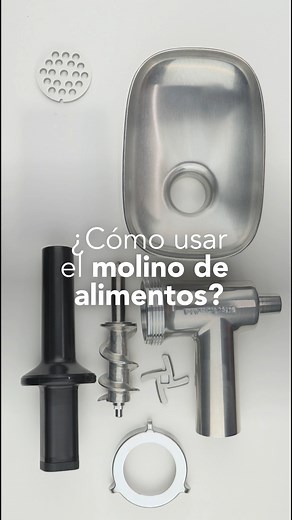 ¿Sabías que puedes moler tu propia carne en casa? 🔥 Con el molino de alimentos KitchenAid, transforma ingredientes frescos en preparaciones irresistibles. Desde hamburguesas jugosas hasta rellenos caseros, tú controlas la textura y calidad. ¡Descubre cómo usarlo y lleva tus recetas al siguiente nivel! 🍔✨ #KitchenAidLovers #CocinaCreativa #RecetasCaseras #MolinoDeAlimentos #HowTo #TrucosDeCocina #CocinaDesdeCero #HamburguesasCaseras #CocinaInteligente #FoodPrep | KitchenAid Latinoamérica