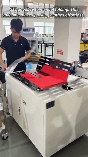 Amazing Clothes Folding Machine.