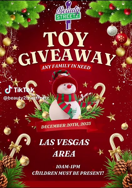 Lots of families are living out of hotels in the Las Vegas area. My team and I will be visiting some of the local Motel 6 and Siegel suites passing out toys to families in need. If you are one of those families, drop your location in the comment section ❤️