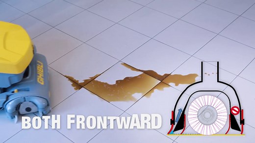 Rolly Scrubber Dryer - Technical video