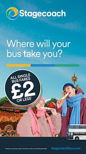 Heading out with mates? Go by bus! ...single fares just £2! | Stagecoach | Facebook