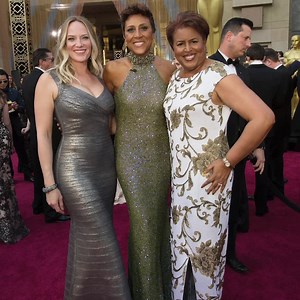 Sharing a few of my favorite Oscar dresses and moments throughout the years. Truly blessed and grateful! Be sure to tune in to my Facebook Live tomorrow to see the reveal of this year's dress! 🥰 | Robin Roberts