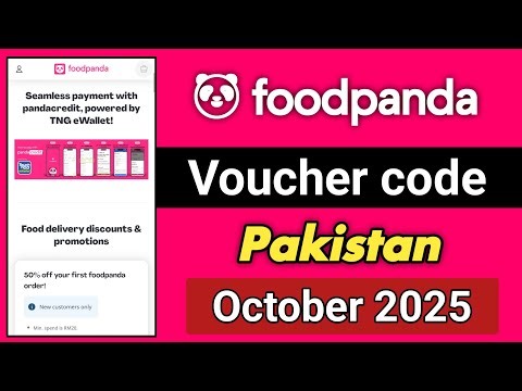 foodpanda pakistan voucher code october 2025 | foodpanda discount promo code 2025