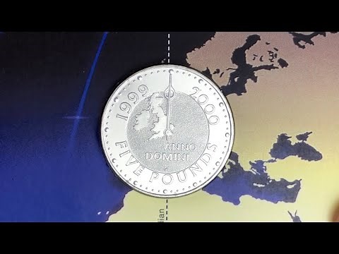 Brilliantly Stunning Millennium Commemorative £5 Coin