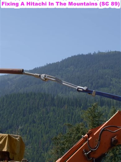 Broken Seats, Stuck Pins & Torching - Fixing A Hitachi In The Mountains (SC 89) (6)