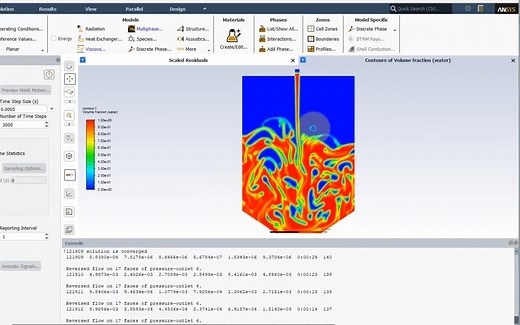 fluent 多相流VOF模拟