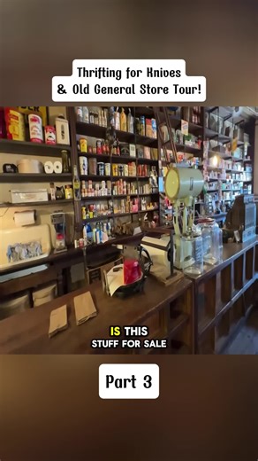 Exploring Thrifted Knives and Vintage General Store