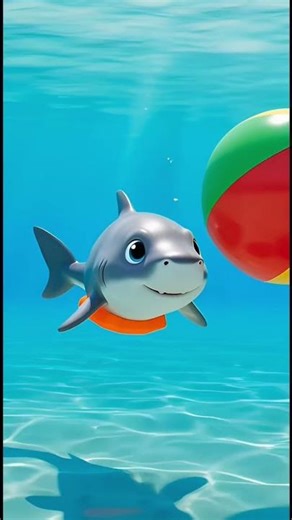 Cute Shark Moment 🦈✨ | Adorable Ocean Short