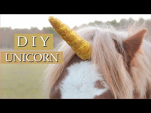 DIY UNICORN BROWBAND - Corne de Licorne