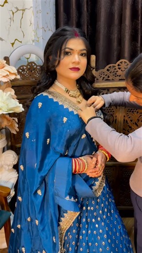 Pooja Negi on Instagram: "Mua:- @alisha_makeover_0607 #party makeup ♥️."