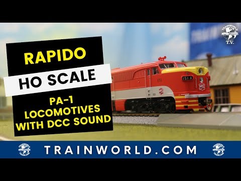 Rapido HO Scale PA-1 Locomotives