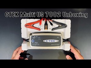 CTEK Multi US 7002 Battery Charger Unboxing