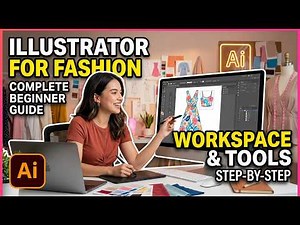 Essentials Workspace & Tools | AI for Fashion Designers #illustration #fashiondesign #illustrator