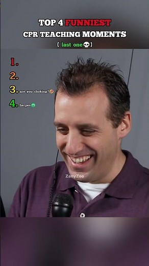top 4 funniest CPR teaching moments Impractical Jokers