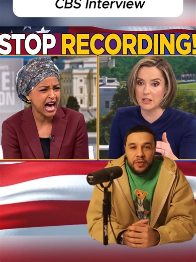 Ilhan Omar RAGE QUITS CBS Interview #brandonlehman #ilhanomar #cbs #news#foxnews #msnbc #cnn