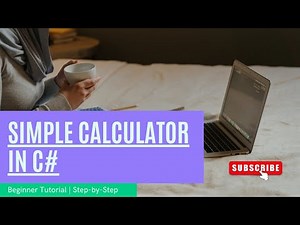 Create a Simple Calculator in C# | Beginner Tutorial with Windows Forms