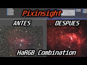 Pixinsight - Como combinar Ha con RGB