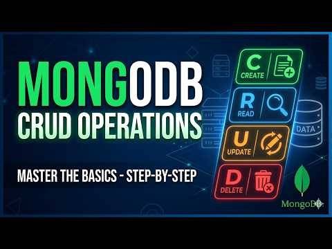 MongoDB CRUD Explained: Create, Read, Update & Delete for Beginners