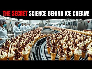 The Fascinating Factory Process Behind Ice Cream Production!