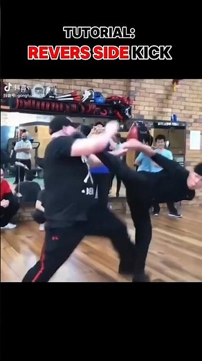 Master the Spinning Side Kick: Step-by-Step Tutorial 🥋💥 #martialarts #kicktutorial