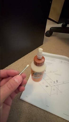 Tip For Assembling Particle Board Desks, Shelves, Etc