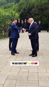 Trump Says Farewell to Xi as China Visit Concludes