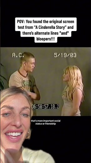 Daniella uncovers A Cinderella Story blooper 20 years after the movie's release #shorts