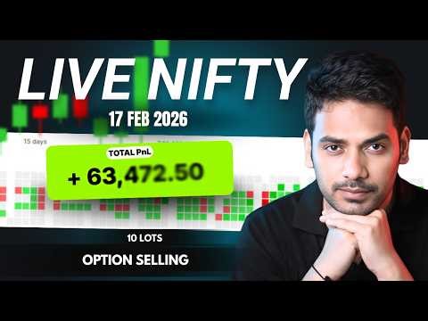 Live Nifty Option Trading | Intraday Trading by TradingWithShakti | 17th Feb