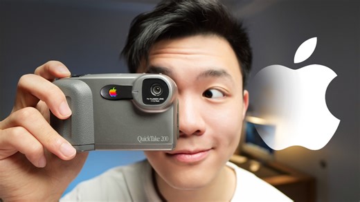 苹果发布过CCD相机?它的岁数比我还大!Apple QuickTake 200