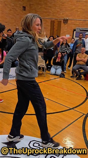 Check out @djsafire1 getting down at battle of the Boroughs 2025! She did her things on the 1&2s then she jumped on the dancefloor ‼️ #theuprockbreakdown #uprock #uprockdance #dancestyle #uprockallday #dancing #uprocking #music #danceculture #hiphopculture | The Uprock Breakdown