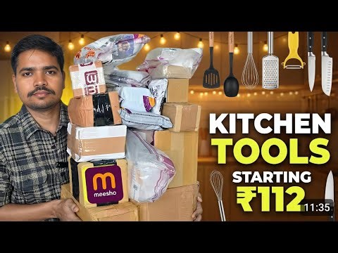 Useful Kitchen tools from Meesho Starting ₹112| Meesho Kitchen tools Haul ☺️