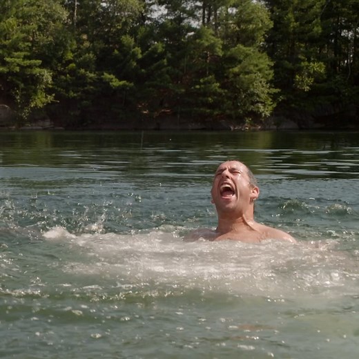 GROWN UPS 2, starring Adam Sandler, Chris Rock, Kevin James and David Spade, does not recommend you try cliff diving at home. | Netflix