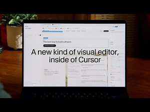 A new visual editor: design directly in your codebase
