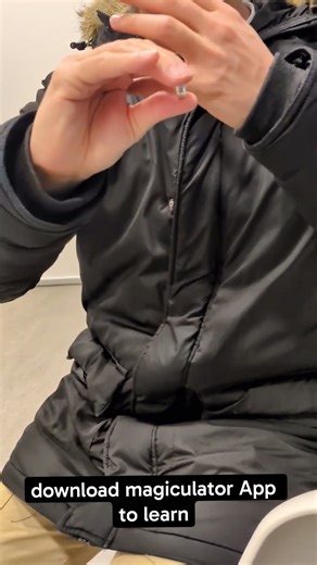 Ring through finger - easy magic Trick