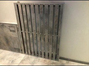 Heizkörperverkleidung aus Laminat selber bauen DIY