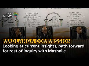Madlanga Commission | Looking at current insights, path forward for rest of inquiry with Mashaile