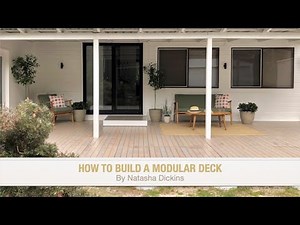 HOW TO DIY Build a Modular Deck