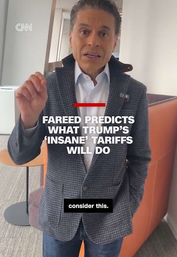 CNN’s @fareedzakaria weighs in on President Donald Trump’s tariff policies and predicts who they will impact. Watch the full episode of “Fareed Zakaria GPS” Sunday at 10a ET. #CNN #News