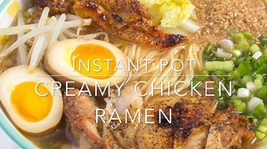 83K views · 22 reactions | Is there anything as satisfying as a bowl of ramen? This is comfort food at its finest! Check out the recipe: thefoodieeats.com/pressure-cooker-ramen-creamy-chicken | The Foodie Eats | Facebook