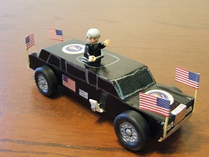 The Making of the Presidential Limo, a Pinewood Derby Saga