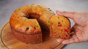 Christmas Fruit Cake in Blender | Yummy Recipes