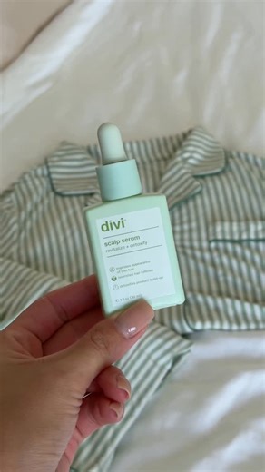 Divi | Growth Care™ on Instagram: "Fresh sheets, soft PJs, and a scalp-care moment — consider this your reset inspo✨ 💫Don’t miss your chance to grab the Cozy Earth x Divi Limited Edition Dream Duo. Shop the link in our bio or comment “DREAMS” and we’ll dm you!"