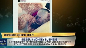 Bieber misses his monkey