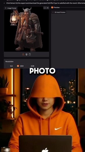 Free AI Turns Images Into 3D Models #ai #contentfactory #artificialintelligence